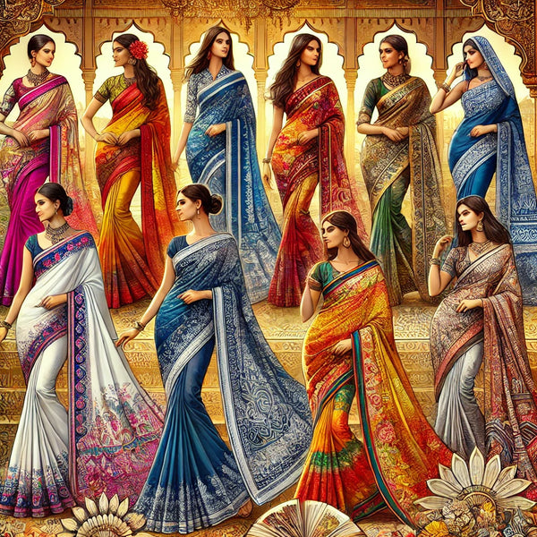 SAREE DRAPING STYLES: MODERN & TRADITIONAL WAY TO WEAR A SAREE