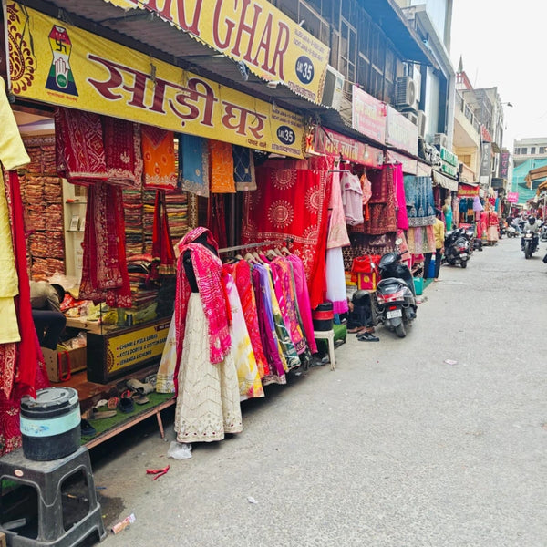 JAIPUR SAREE MARKET – LAL JI SAND KA RASTA
