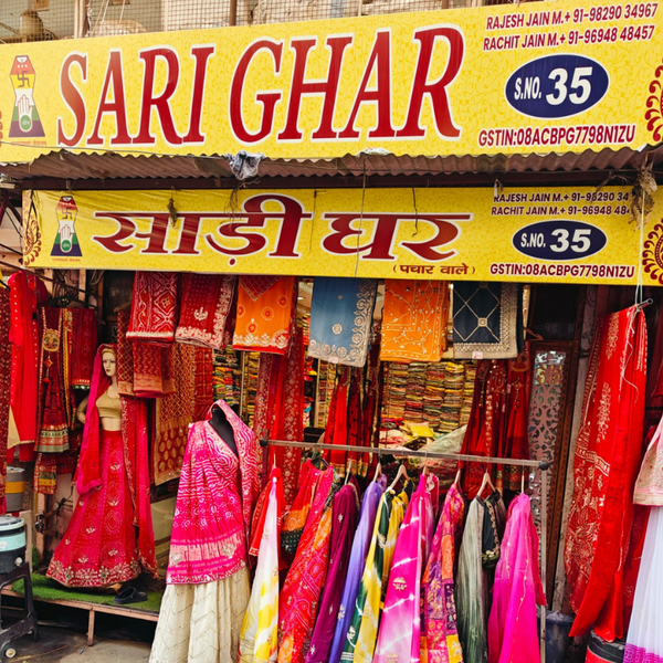 SAREE GHAR – BEST SAREE SHOP IN JAIPUR