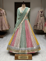 Load image into Gallery viewer, Pure Modal Gajji Silk Hand Bandhej Saree With Heavy Gota Patti Handwork | Saree Ghar Jaipur